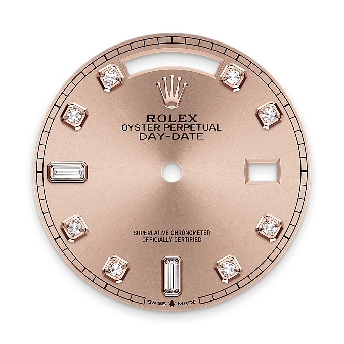 rolex M128235-0009   - Il quadrante color rosé