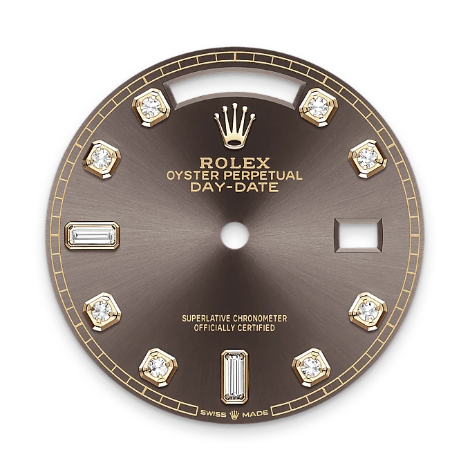 rolex M128238-0022   - Il quadrante dark grey