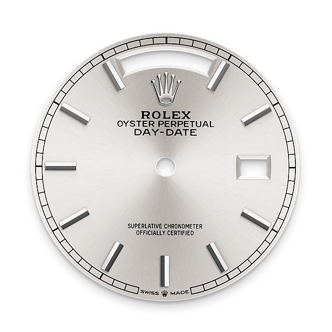 rolex M128239-0005   - Il quadrante argentato