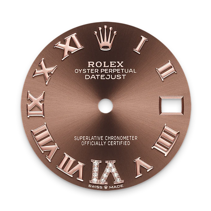 rolex M278341RBR-0003   - Il quadrante cioccolato